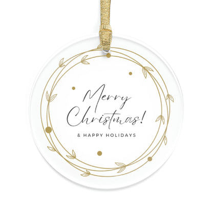 Happy Holidays Acrylic Ornament - Trendy AF