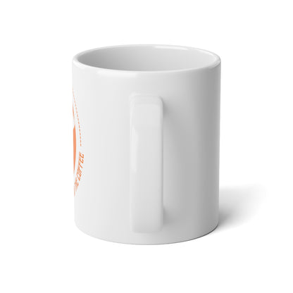 Here For The Coffee Jumbo Mug, 20oz - Trendy AF