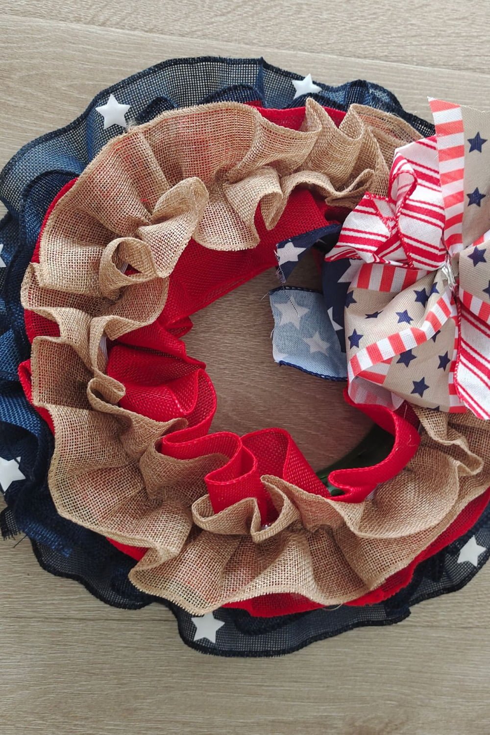 Independence Day Knit Wall Wreath - Trendy AF