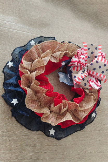 Independence Day Knit Wall Wreath - Trendy AF