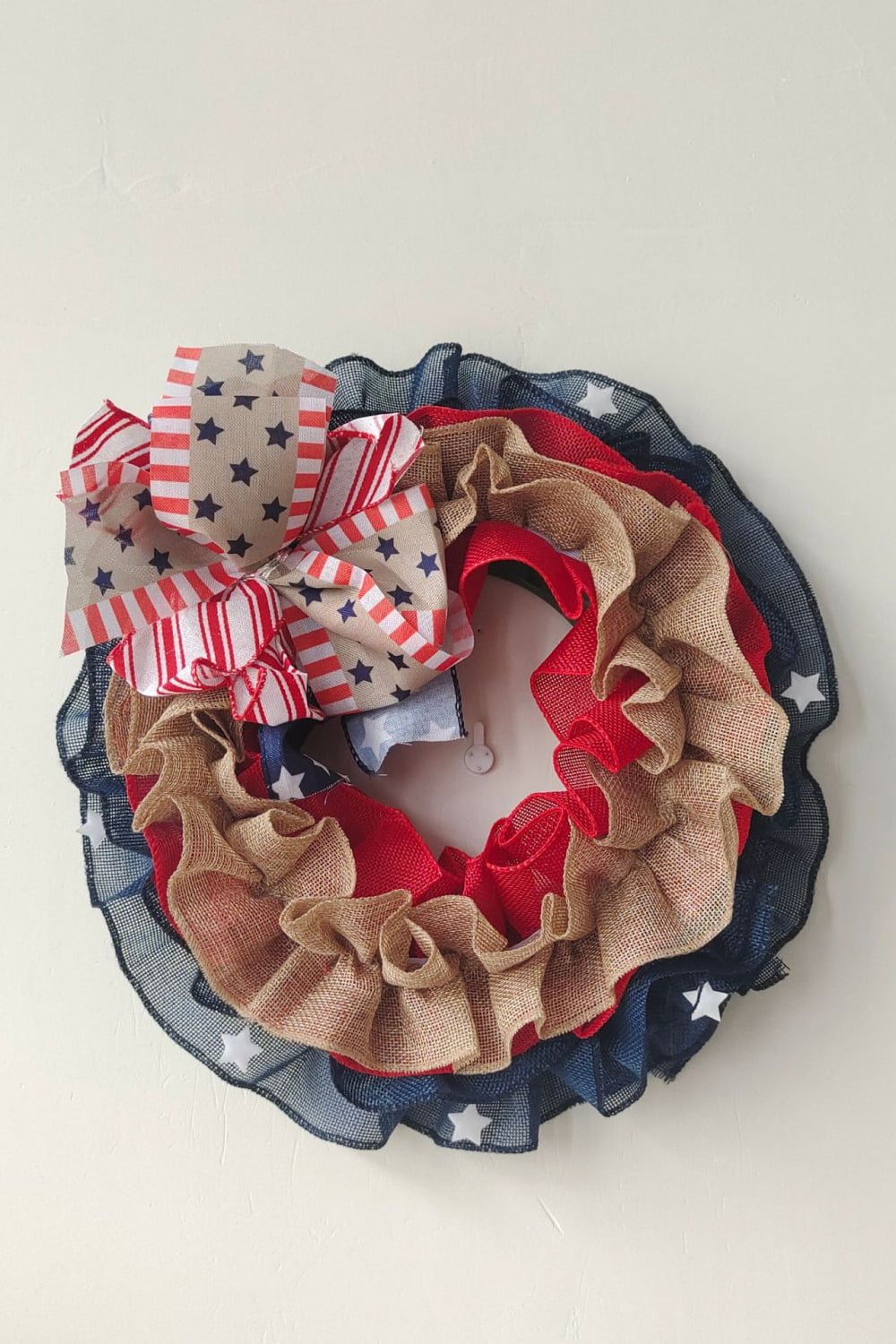 Independence Day Knit Wall Wreath - Trendy AF