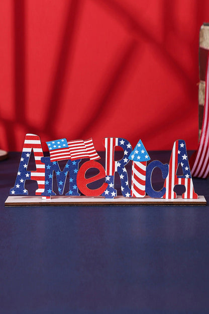 Independence Day Wood Decorative Ornament - Trendy AF