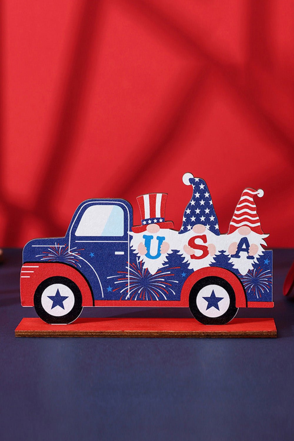 Independence Day Wood Decorative Ornament - Trendy AF