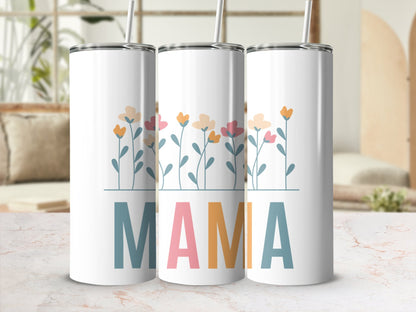 Mama 20oz Skinny Tumbler - Trendy AF