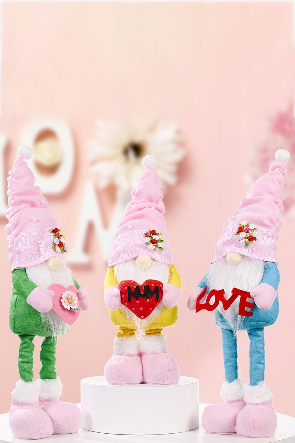 Mother's Day Pearl Decor Faceless Gnome - AlterEgo Trading Company