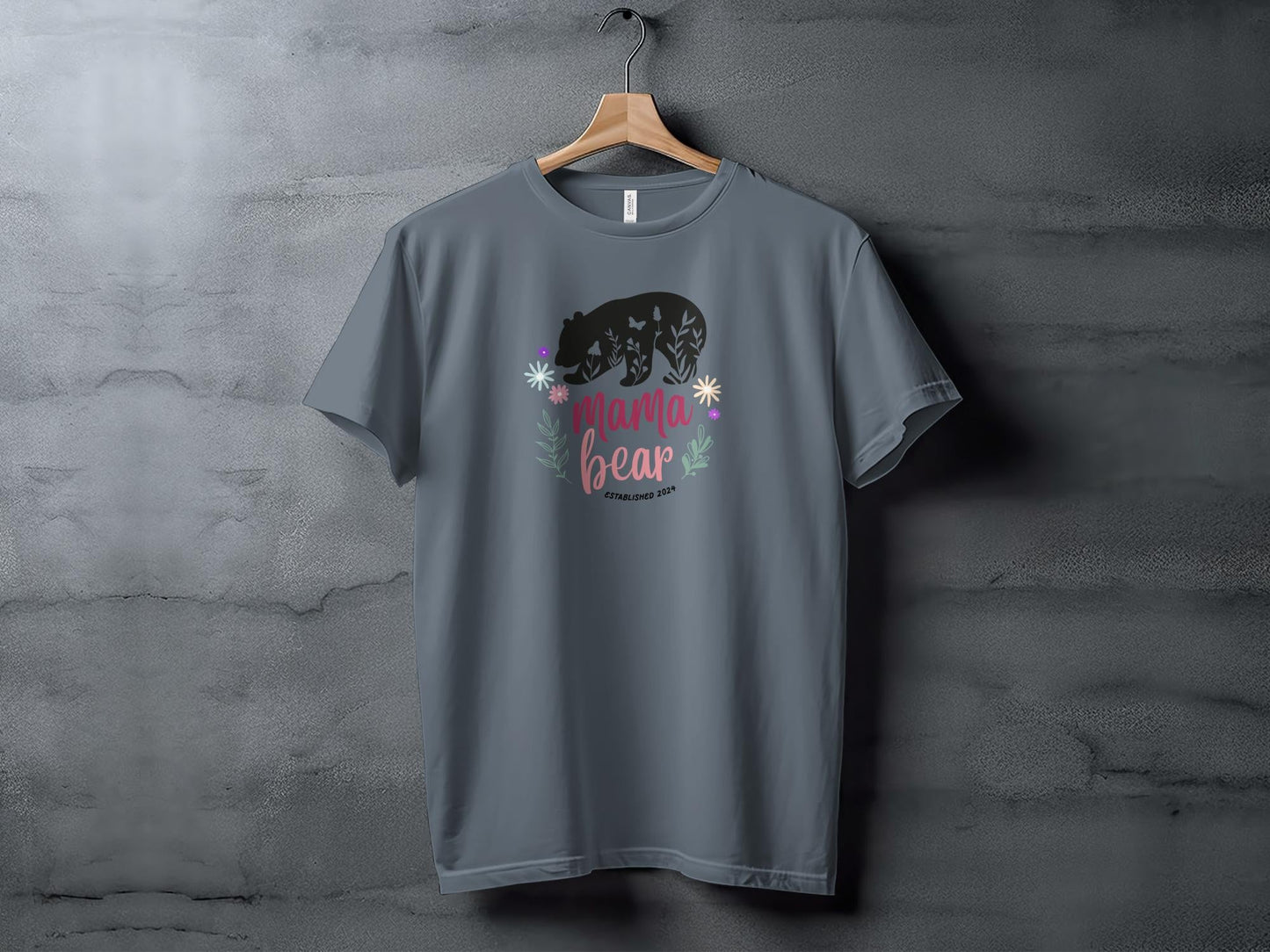 New Mom Mama Bear T-shirt - Trendy AF