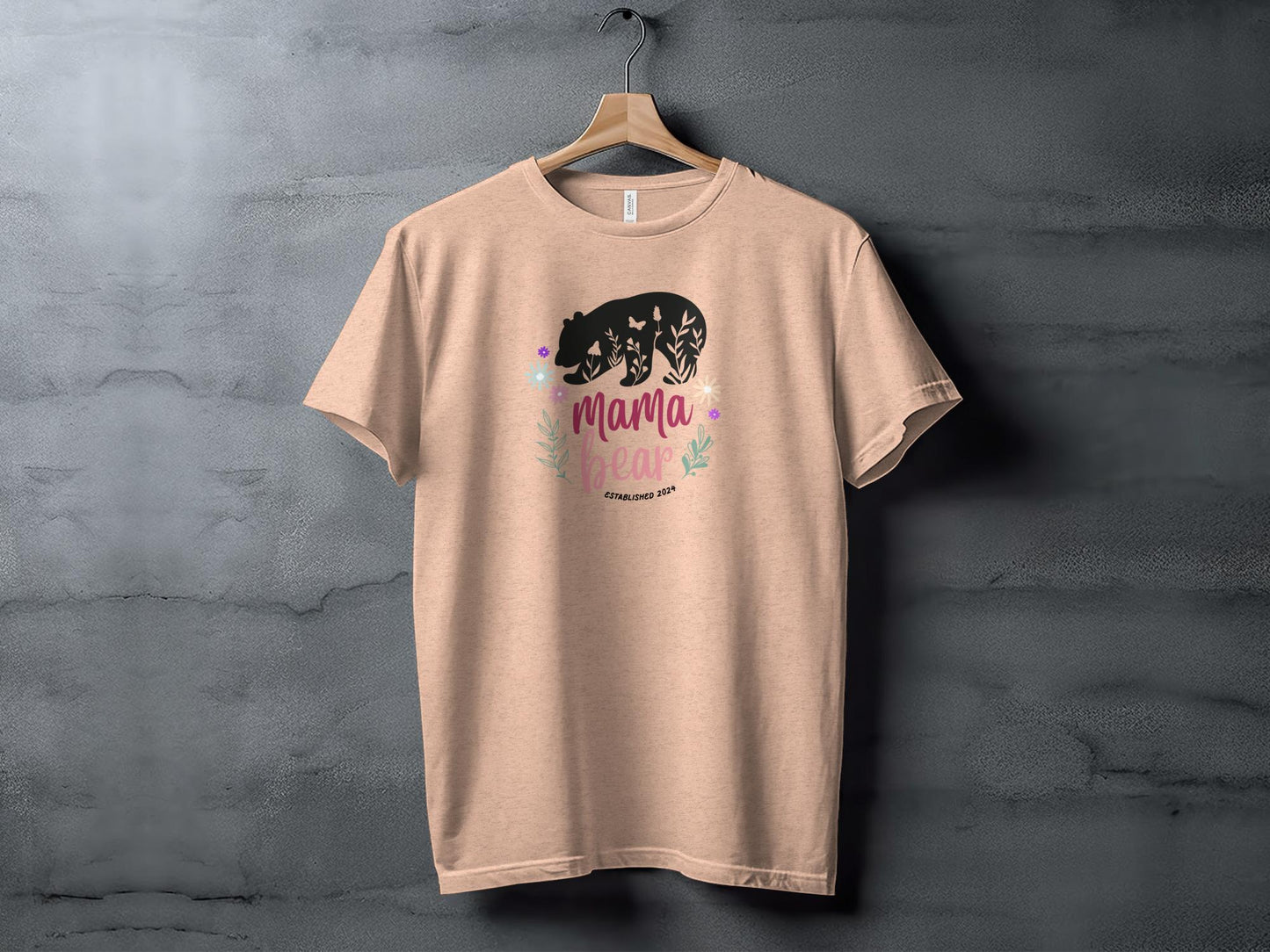 New Mom Mama Bear T-shirt - Trendy AF