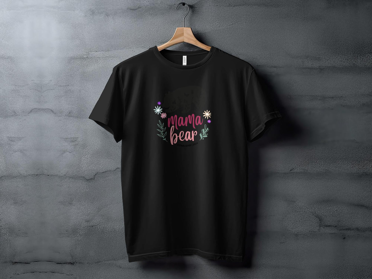 New Mom Mama Bear T-shirt - Trendy AF