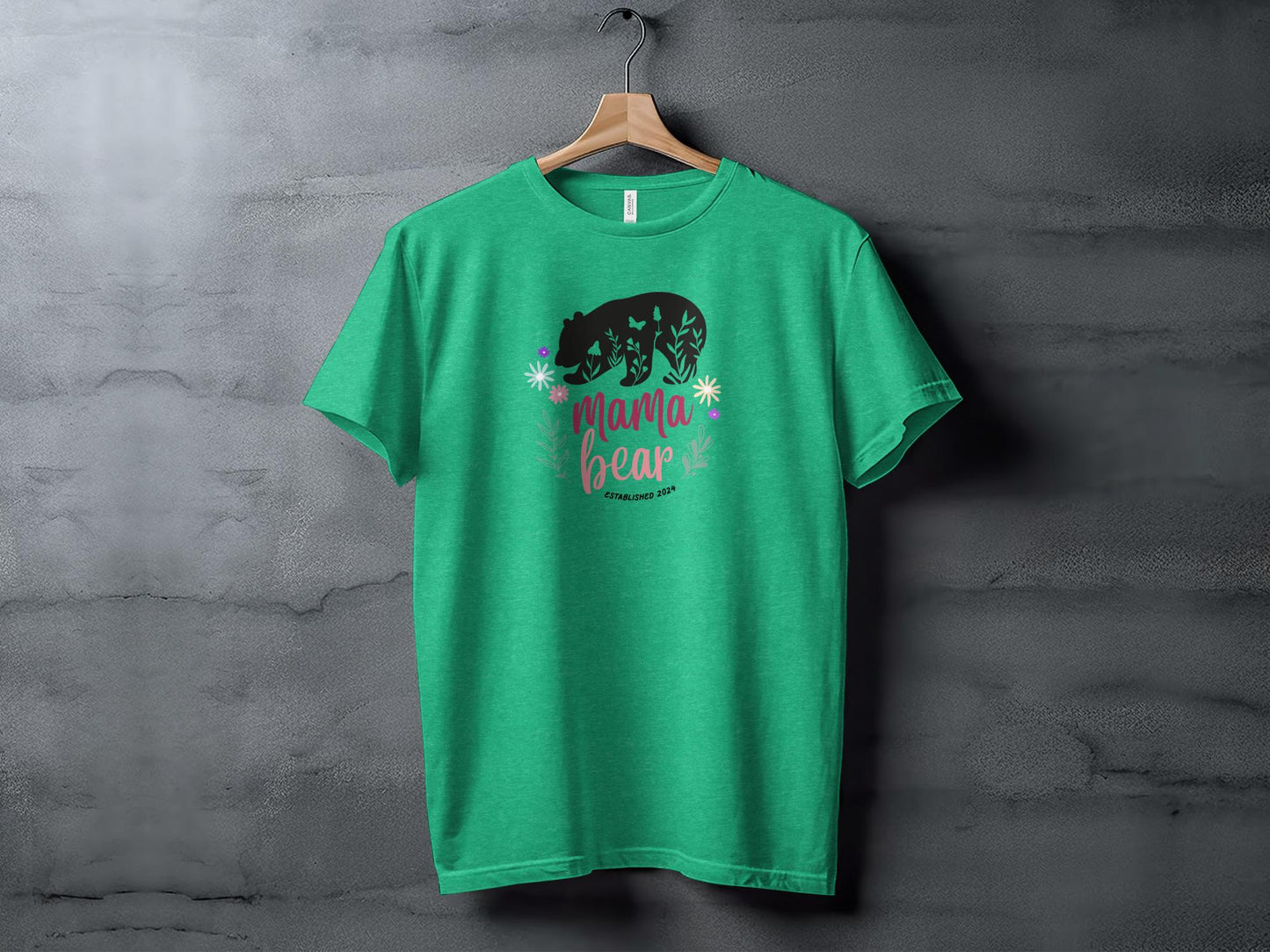 New Mom Mama Bear T-shirt - Trendy AF