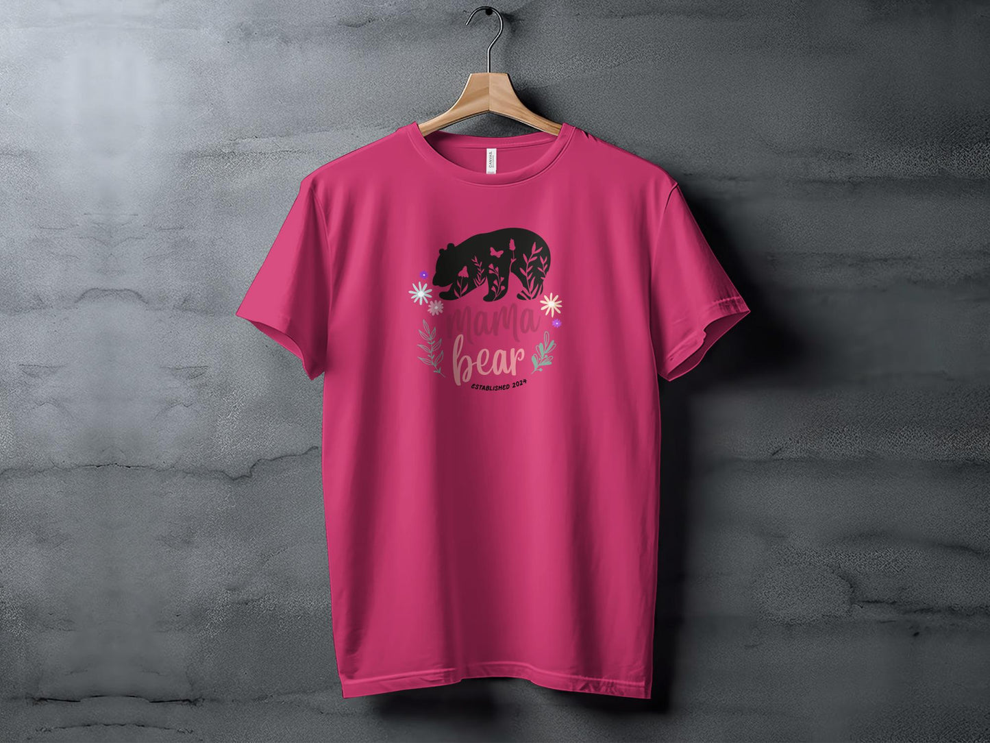 New Mom Mama Bear T-shirt - Trendy AF