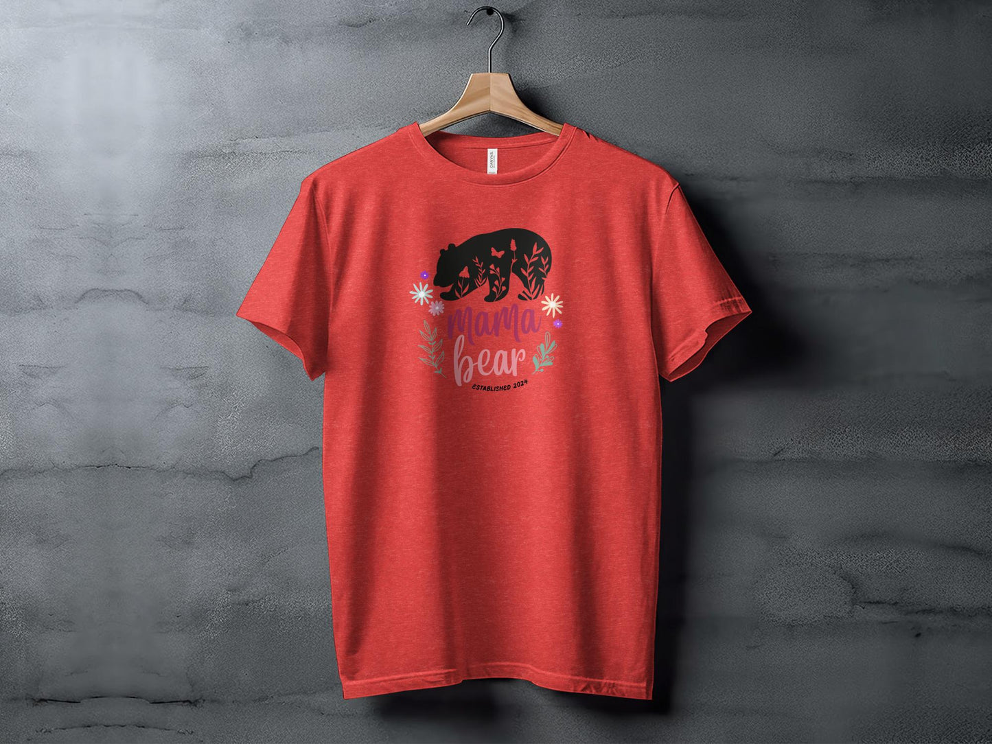 New Mom Mama Bear T-shirt - Trendy AF