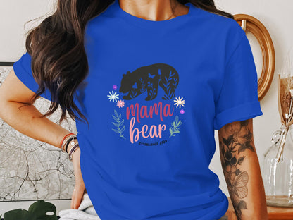 New Mom Mama Bear T-shirt - Trendy AF