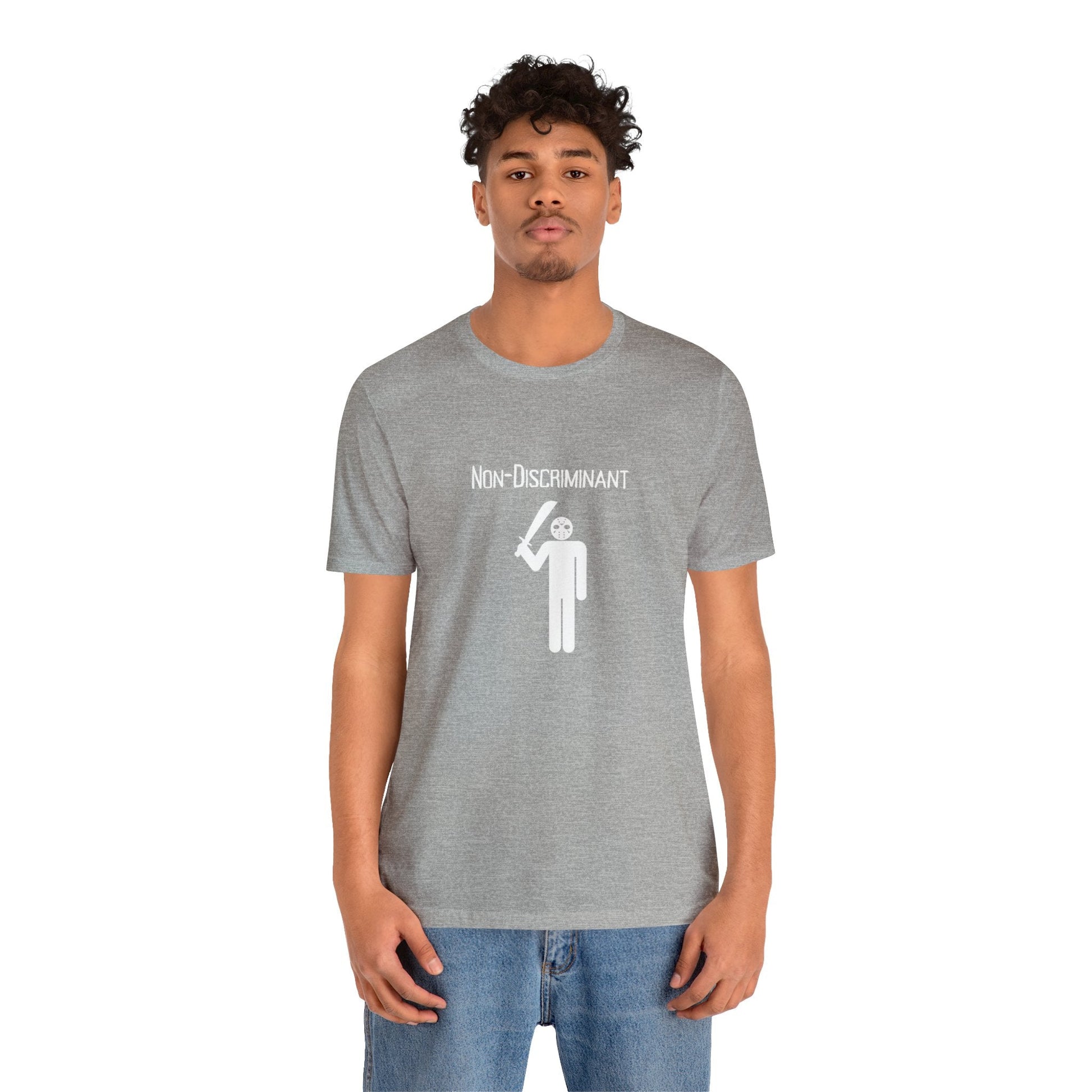 Non - Discriminant Jersey Short Sleeve Tee - Trendy AF