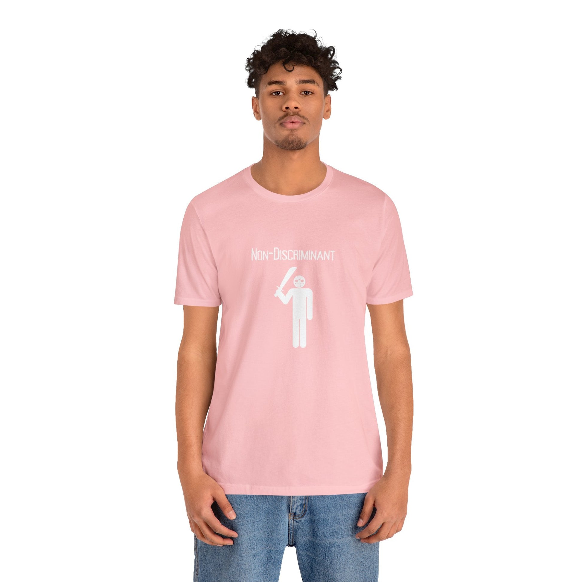 Non - Discriminant Jersey Short Sleeve Tee - Trendy AF