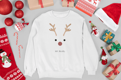 Oh Deer! Holiday Sweatshirt - Trendy AF