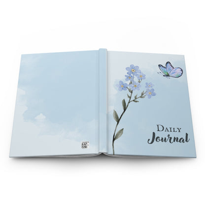 Peaceful Daily Journal Hardcover Matte - Trendy AF