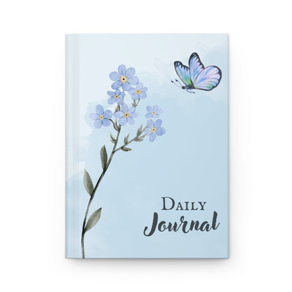 Peaceful Daily Journal Hardcover Matte - Trendy AF