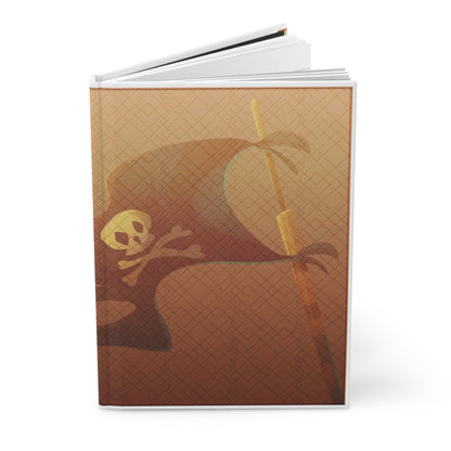 Pirate Flag Hardcover Journal Matte - Trendy AF