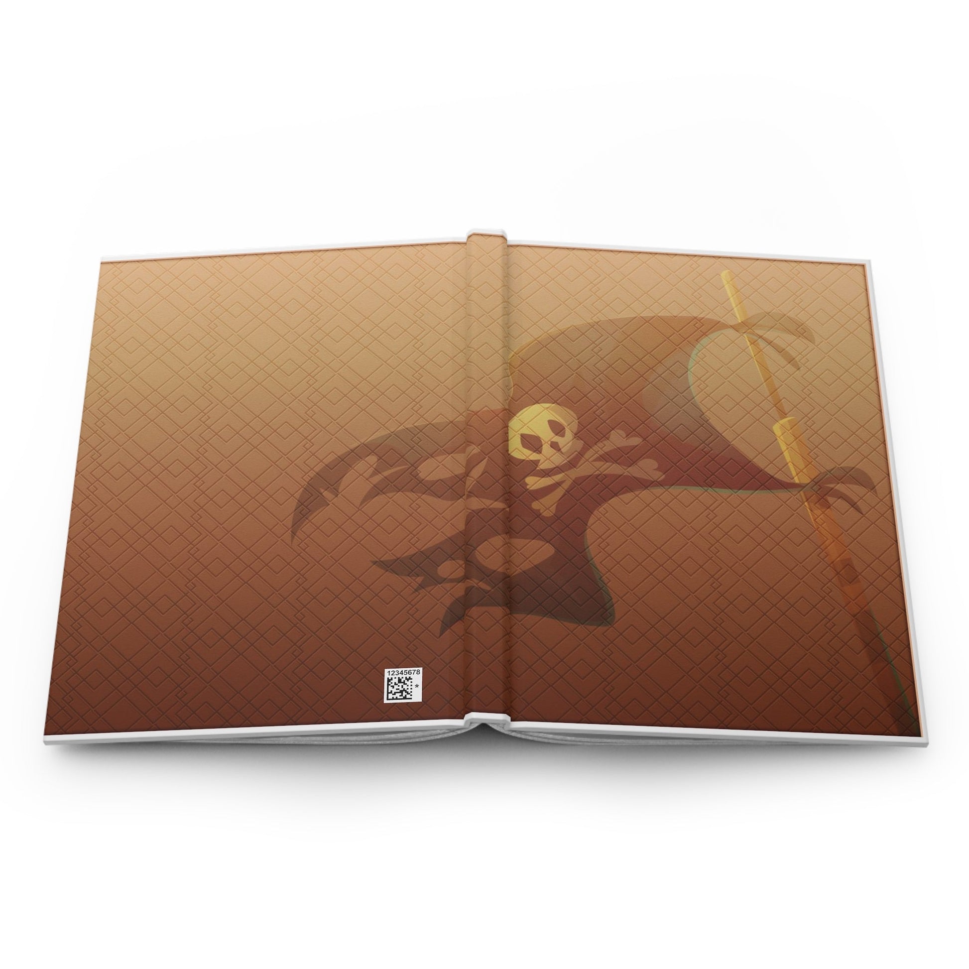 Pirate Flag Hardcover Journal Matte - Trendy AF