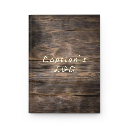 Pirate Log Hardcover Journal Matte - Trendy AF