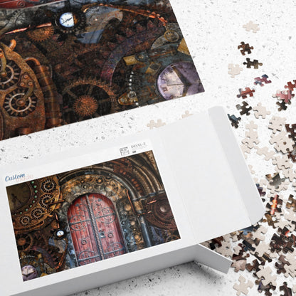 Portal to the Steampunk Realm Puzzle (110, 252, 500, 1014 - piece) - Trendy AF