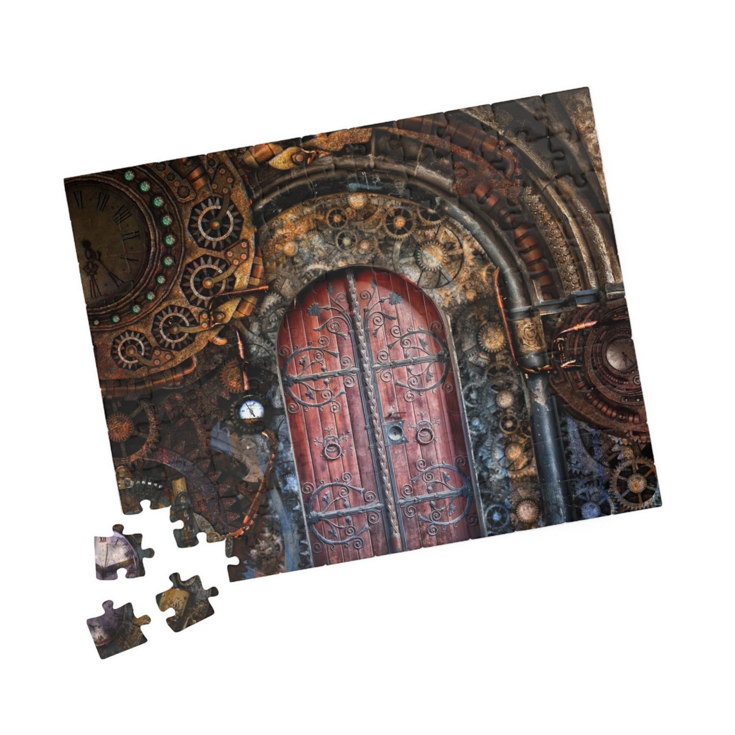 Portal to the Steampunk Realm Puzzle (110, 252, 500, 1014 - piece) - Trendy AF