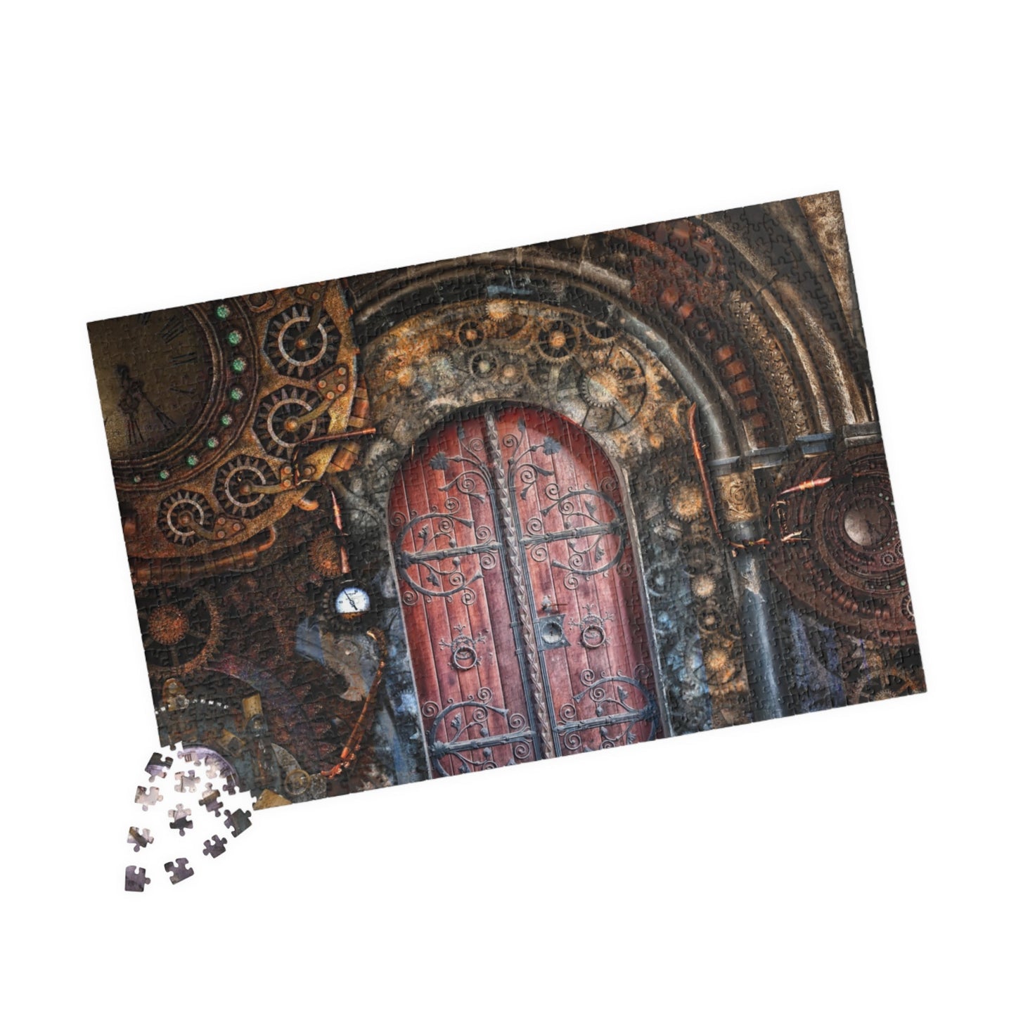 Portal to the Steampunk Realm Puzzle (110, 252, 500, 1014 - piece) - Trendy AF