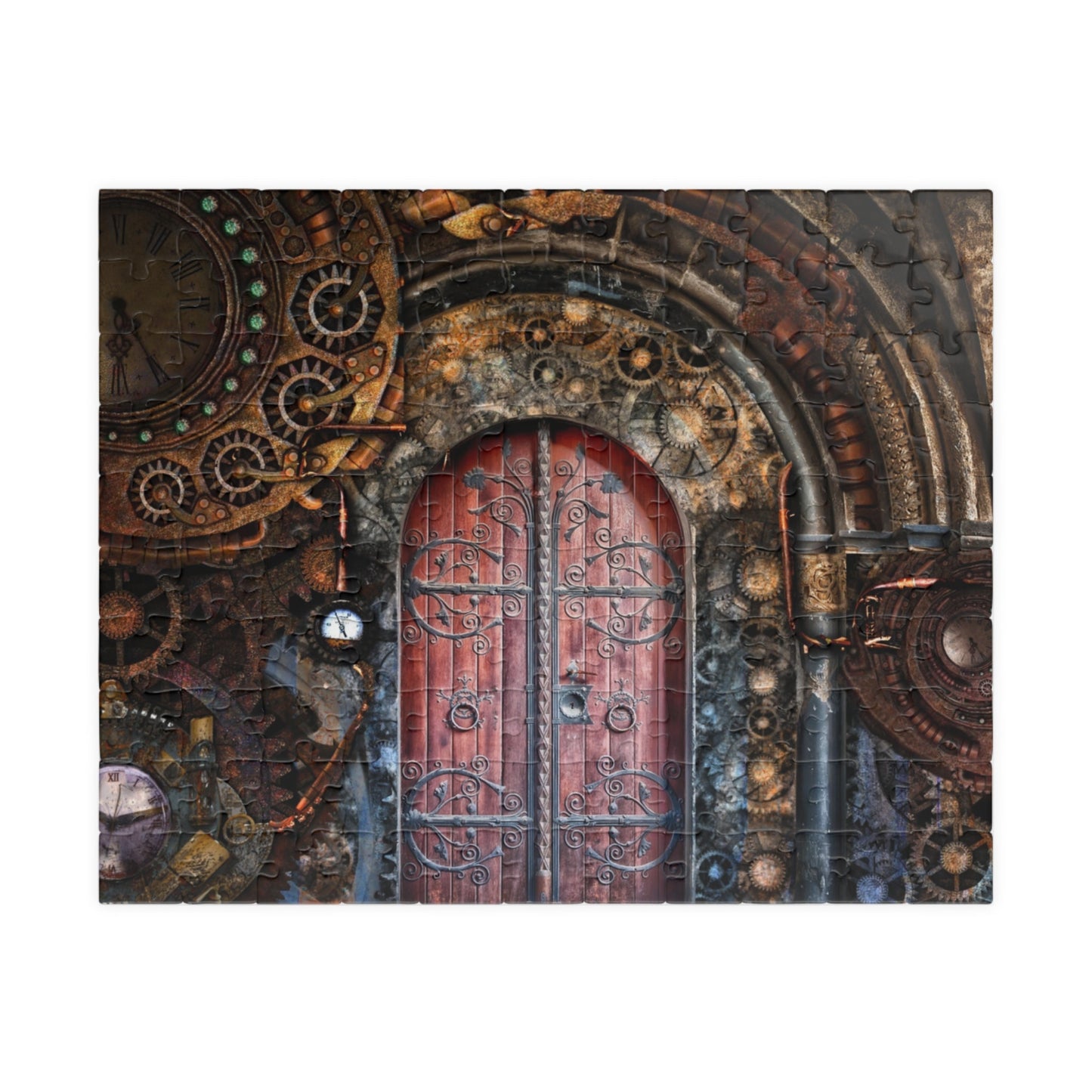 Portal to the Steampunk Realm Puzzle (110, 252, 500, 1014 - piece) - Trendy AF