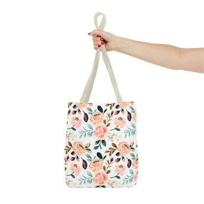 Rose Reverie - Chic Floral Tote Bag - Trendy AF