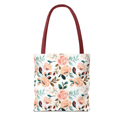 Rose Reverie - Chic Floral Tote Bag - Trendy AF