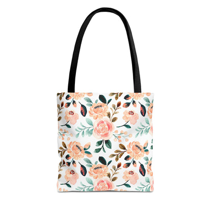 Rose Reverie - Chic Floral Tote Bag - Trendy AF