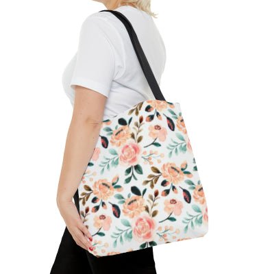 Rose Reverie - Chic Floral Tote Bag - Trendy AF