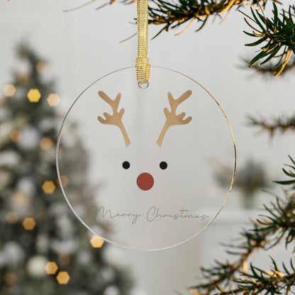 Rudolf Acrylic Ornament - Trendy AF