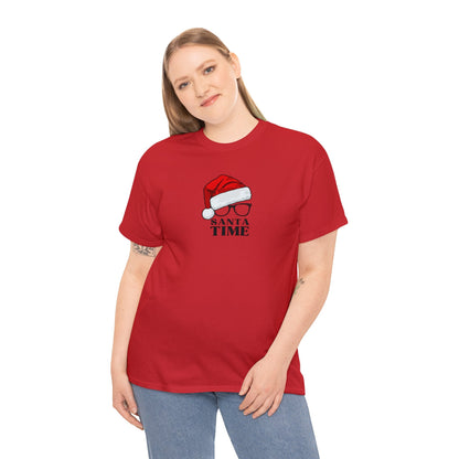 Santa Time Heavy Cotton Tee - Trendy AF