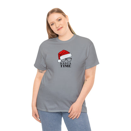 Santa Time Heavy Cotton Tee - Trendy AF