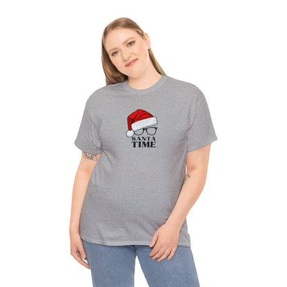 Santa Time Heavy Cotton Tee - Trendy AF