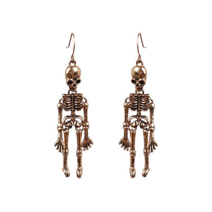 Skeleton Alloy Earrings - Trendy AF