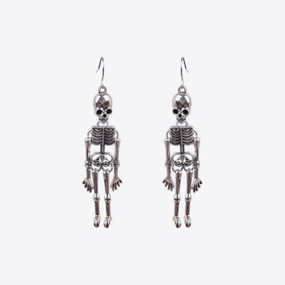 Skeleton Alloy Earrings - Trendy AF