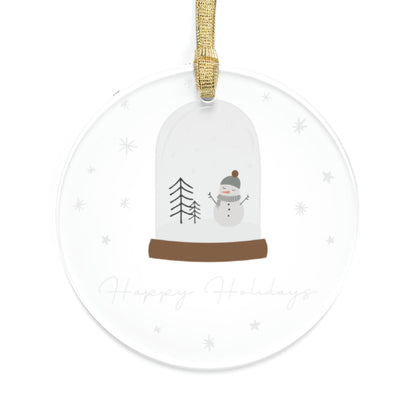 Snow Globe Acrylic Ornament - Trendy AF