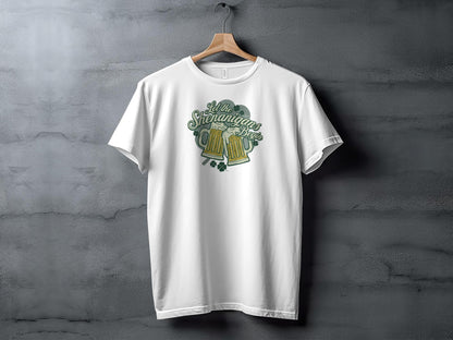 St. Patrick's Day T-Shirt Let the Shenanigans Begin Irish Celebration Tee - Trendy AF