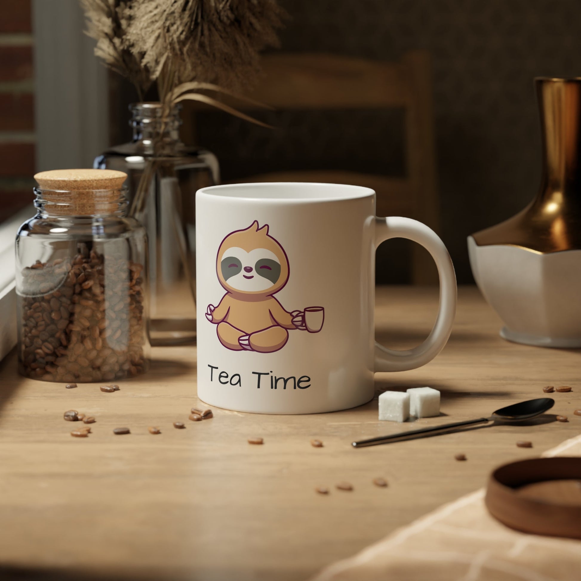 Tea Time Jumbo Mug, 20oz - Trendy AF