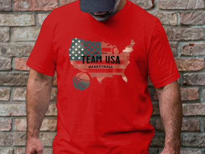 Team USA Basketball 2024 T-Shirt - Trendy AF