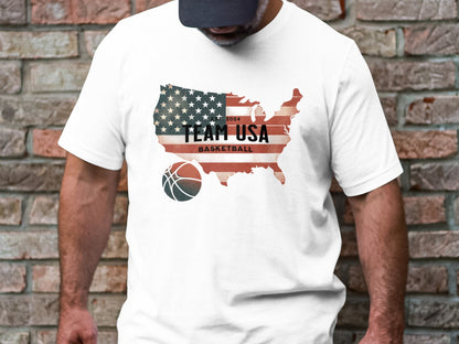 Team USA Basketball 2024 T-Shirt - Trendy AF