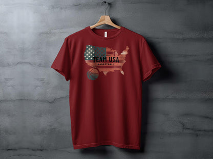 Team USA Basketball 2024 T-Shirt - Trendy AF