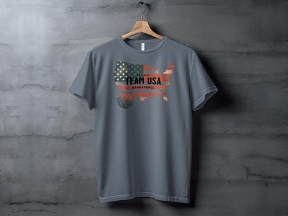 Team USA Basketball 2024 T-Shirt - Trendy AF