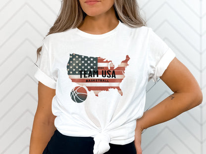 Team USA Basketball 2024 T-Shirt - Trendy AF