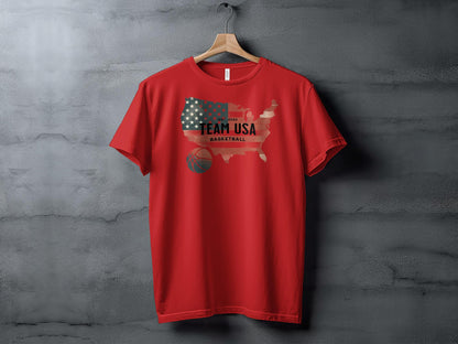 Team USA Basketball 2024 T-Shirt - Trendy AF