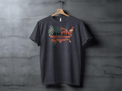 Team USA Basketball 2024 T-Shirt - Trendy AF