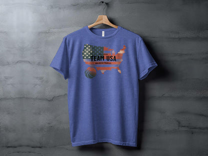 Team USA Basketball 2024 T-Shirt - Trendy AF