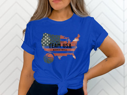 Team USA Basketball 2024 T-Shirt - Trendy AF